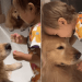 Golden Retrievers Are Very Patient With a Tiny Human Trying to Play With Them
