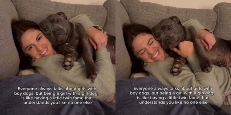 Girl Dog Is Mom’s Little Twin the Way She Gets Her Like No One Else