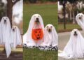 Golden Retriever Puppy Holds the Perfect Ghost Pose, Making Halloween Look More Cute Than Scary